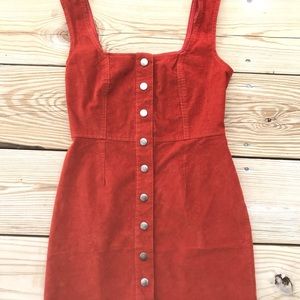 Urban Outfitters Button down overall